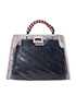 Mini Peekaboo, £1,100, Handbags, Black, Leather, Back view